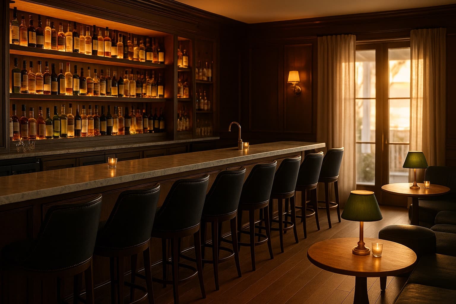 The Widow's Walk bar